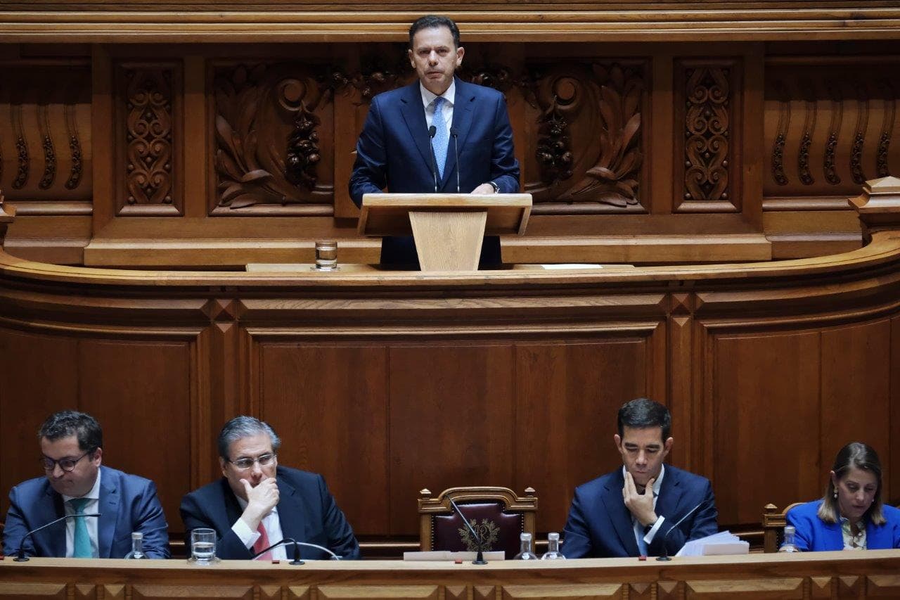Primeiro-Ministro Luís Montenegro e membros do Governo no debate sobre o estado da Nação, Assembleia da república, 17 julho 2025 (Gonçalo Borges Dias/GPM)