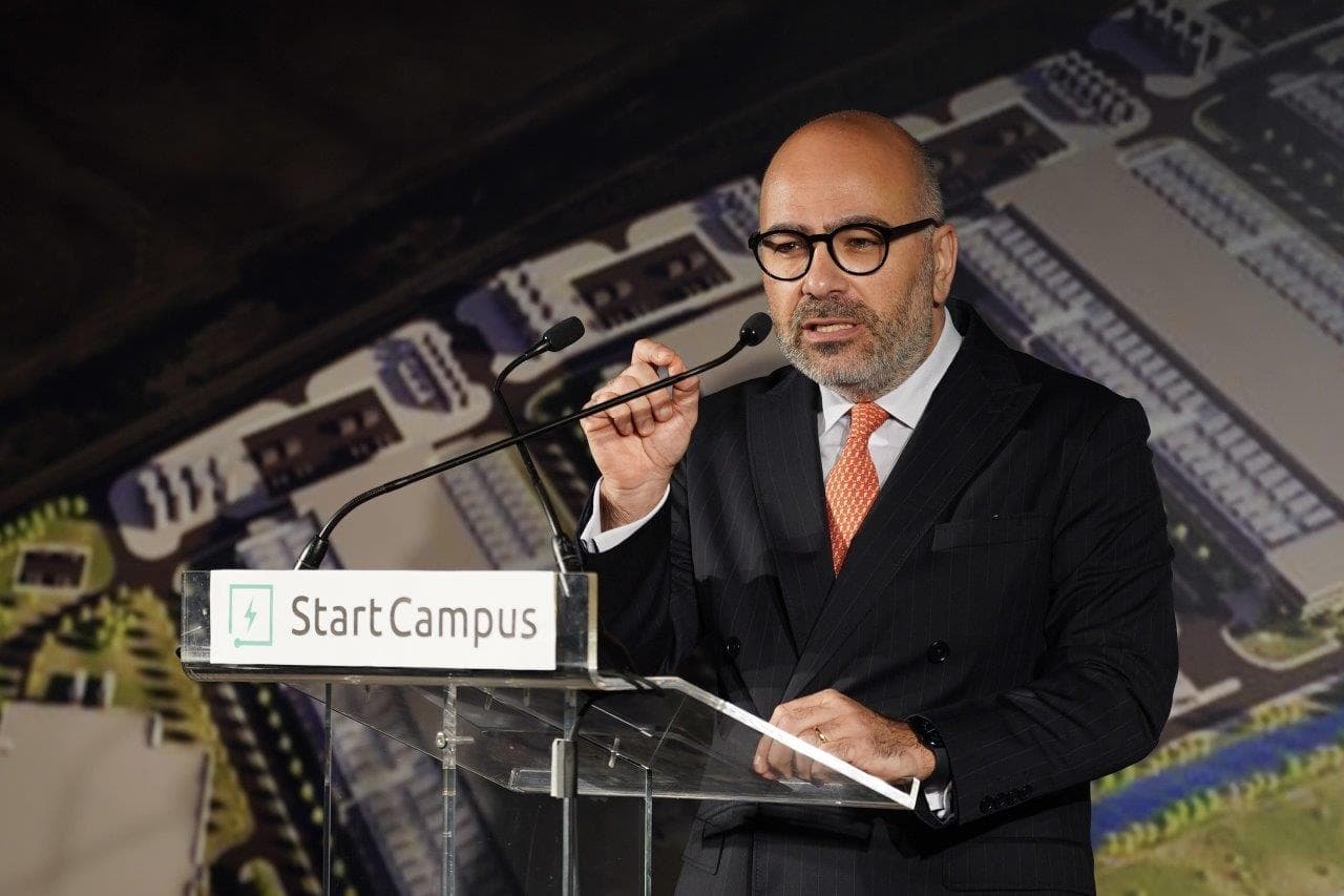 Ministro das Infraestruturas e Habitação, Miguel Pinto Luz, no StartCampus, Sines