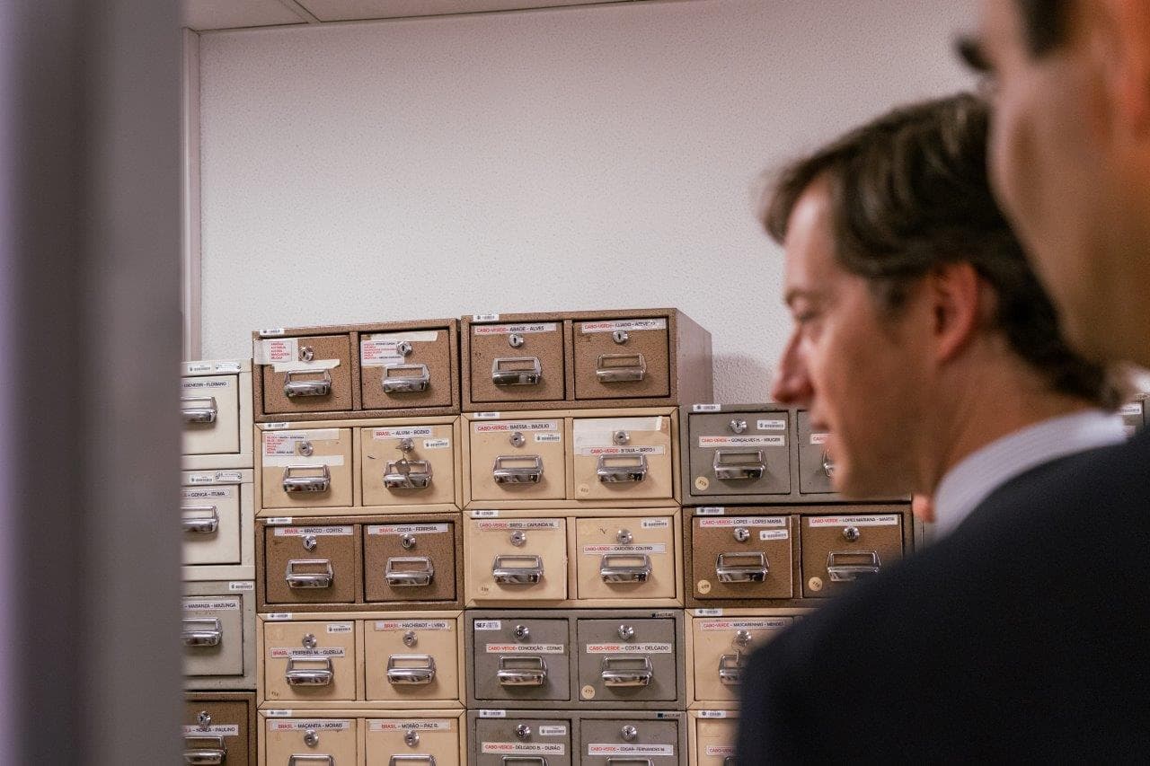 Secretário de Estado da Presidência, Rui Armindo Freitas, em visita à sede da AIMA, Lisboa, 6 agosto 2024