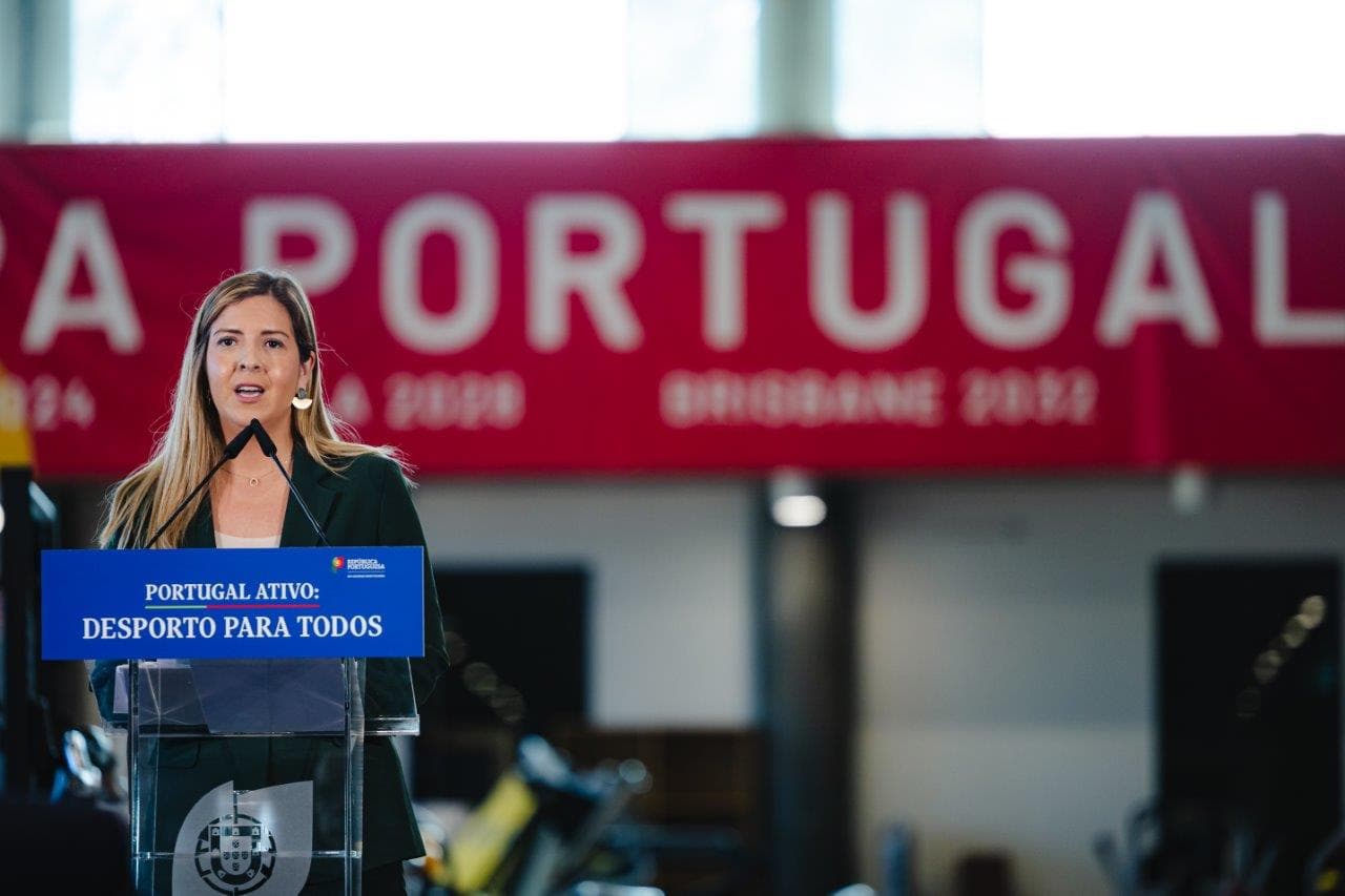 Ministra da Cultura, Juventude e Desporto, Margarida Balseiro Lopes, apresenta o Plano Nacional de Desenvolvimento Desportivo, Oeiras, 20 novembro 2025 (Mariana Branco)