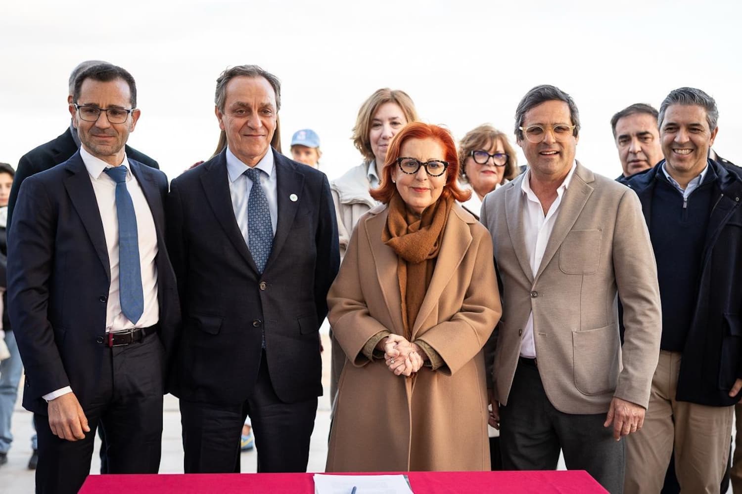 Ministra do Ambiente, Maria da Graça Carvalho, em visita às obras de renaturalização da Península do Ancão