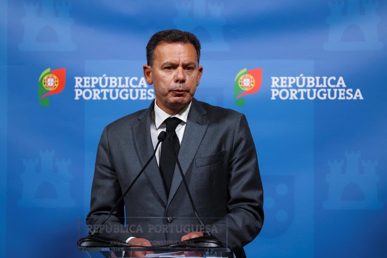 Primeiro-Ministro Luís Montenegro apresenta as decisões do Conselho de Ministros para mitigar as consequências dos fogos florestais, Viseu, 21 agosto 2025 (Paulo Novais/Lusa)