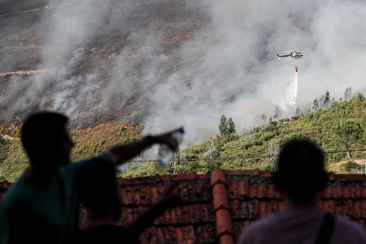 Combate a fogos rurais (Paulo Cunha/Lusa)