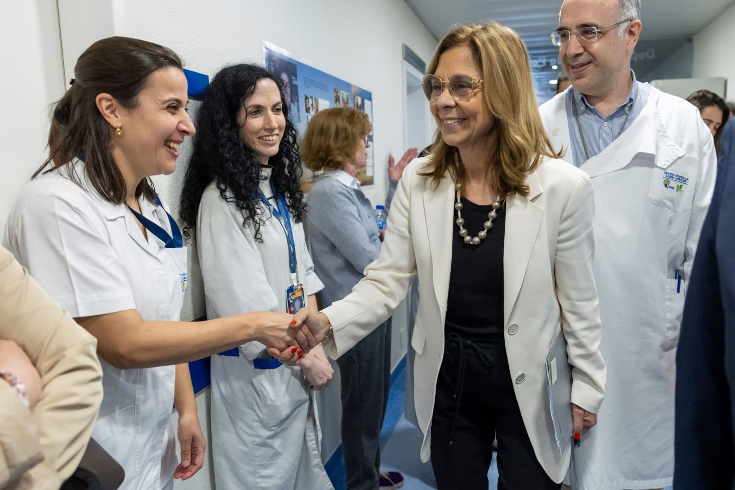 Ministra da Saúde, Ana Paula Martins, inaugurou Unidade de Cuidados Intensivos Neonatais do Hospital de Santa Maria, Lisboa, 12 março 2026 (José Sena Goulão/Lusa)