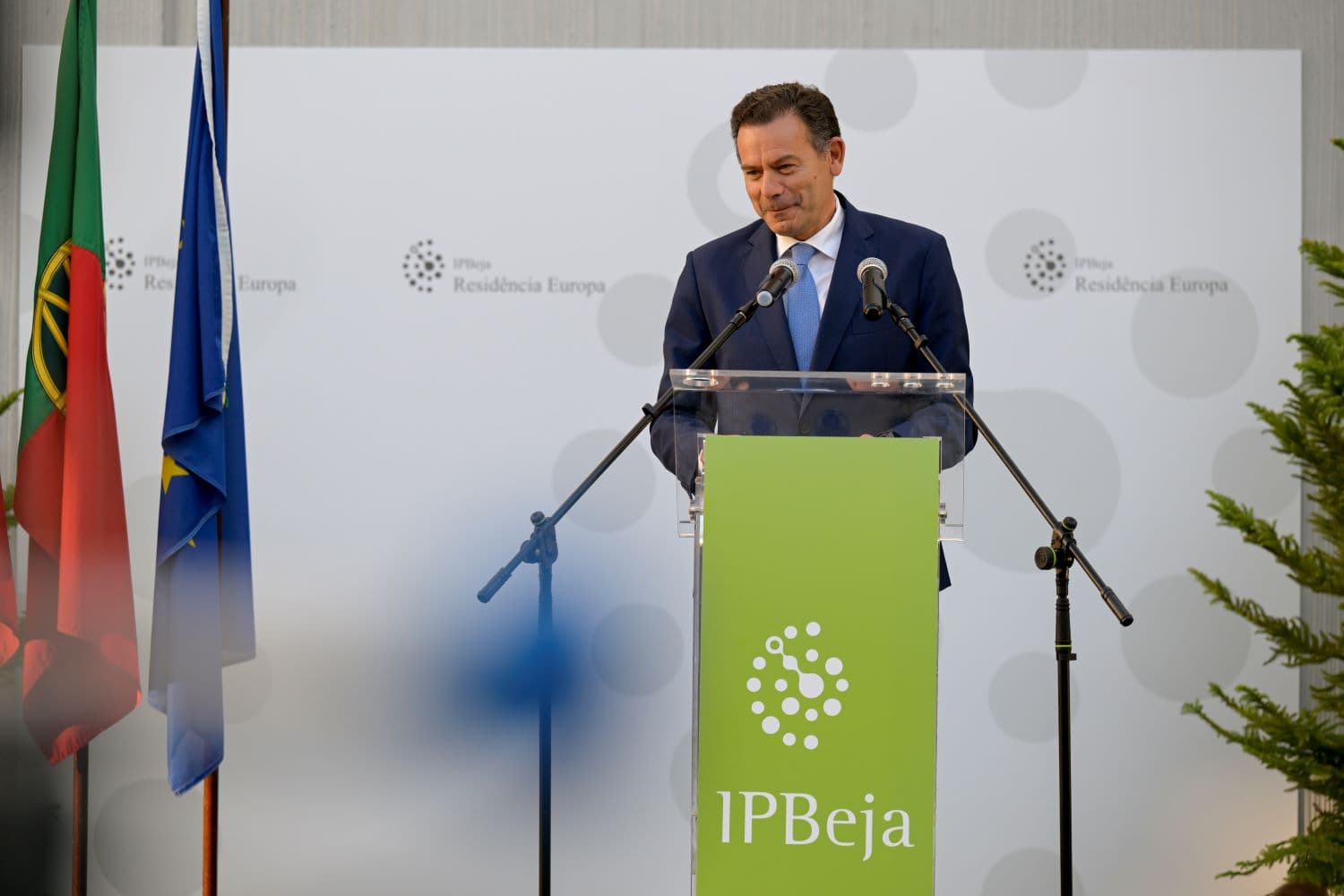 Primeiro-Ministro, Luís Montenegro, na inauguração da Residência de Estudantes Europa do Instituto Politécnico de Beja, 25 setembro 2025, Beja (Gonçalo Borges Dias/GPM)