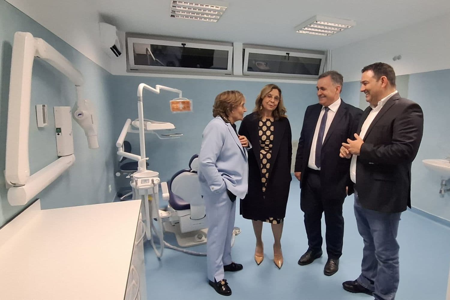 Ministra da Saúde, Ana Paula Martins, na inauguração das obras de requalificação do Centro de Saúde de Boticas, 13 de março de 2026