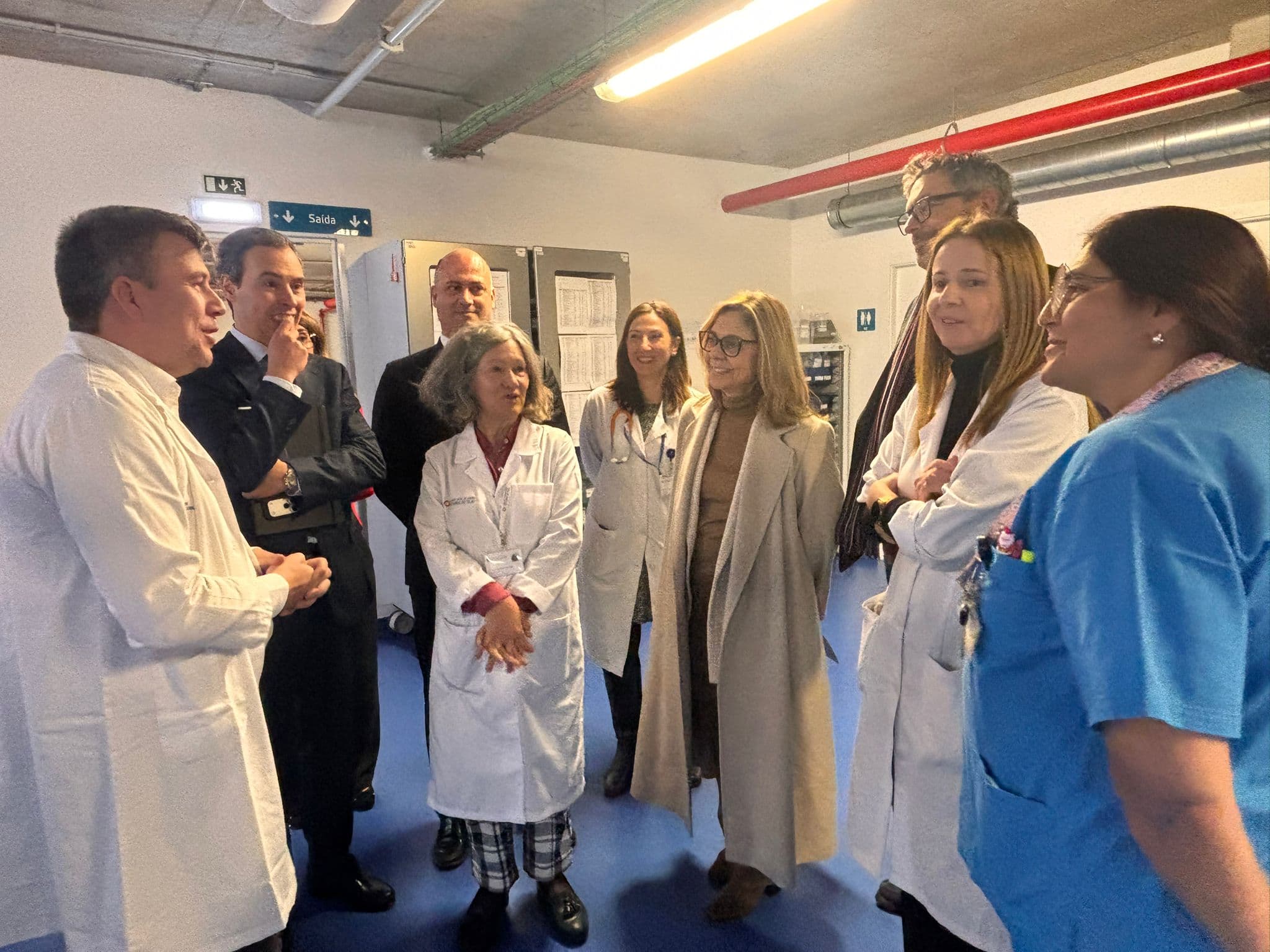 Ministra da Saúde, Ana Paula Martins, visitou Hospital de Vila Franca de Xira e Hospital Beatriz Ângelo, em Loures, 22 dezembro 2025