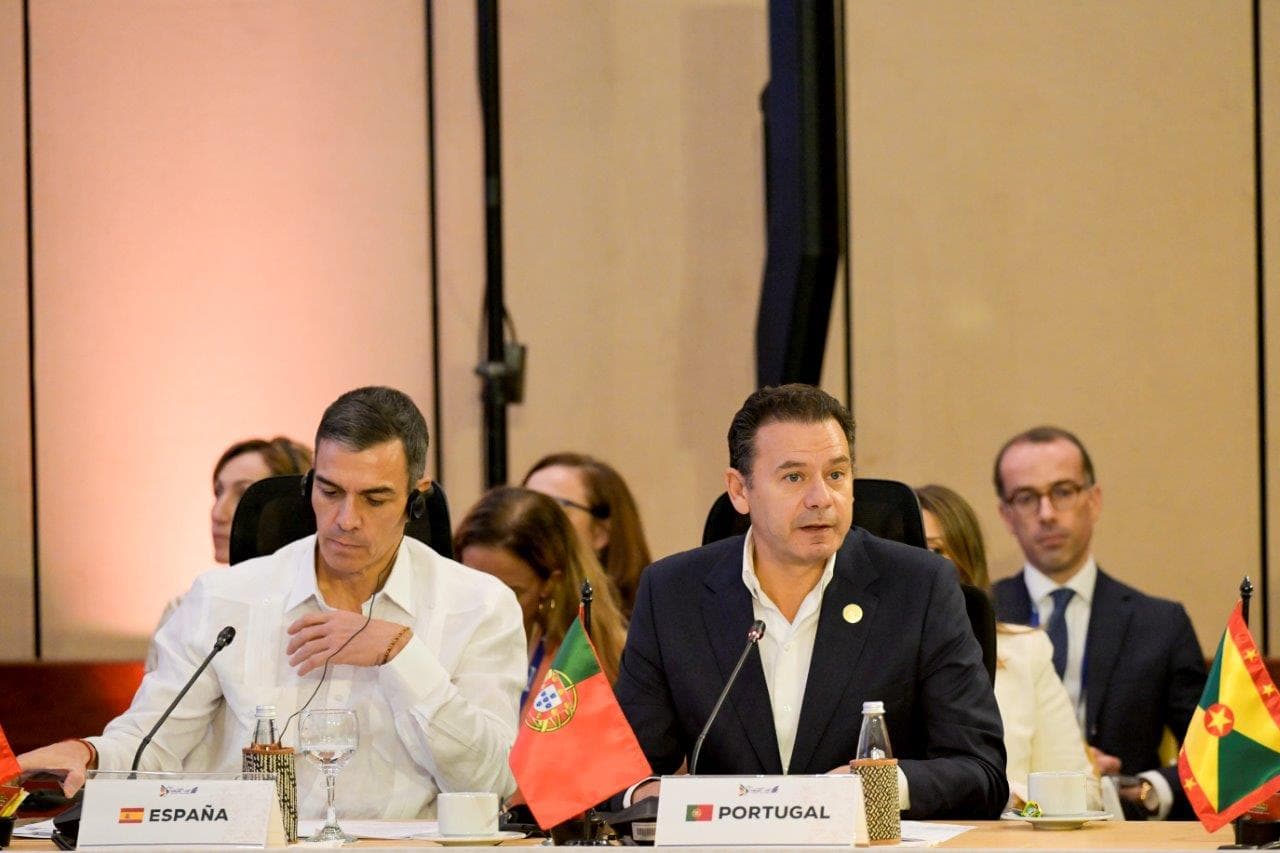Primeiro-Ministro Luís Montenegro na cimeira União Europeia-Comunidade de Estados Latino-Americanos e Caribenhos, Colômbia, 9 Novembro 2025 (Gonçalo Borges Dias/GPM)