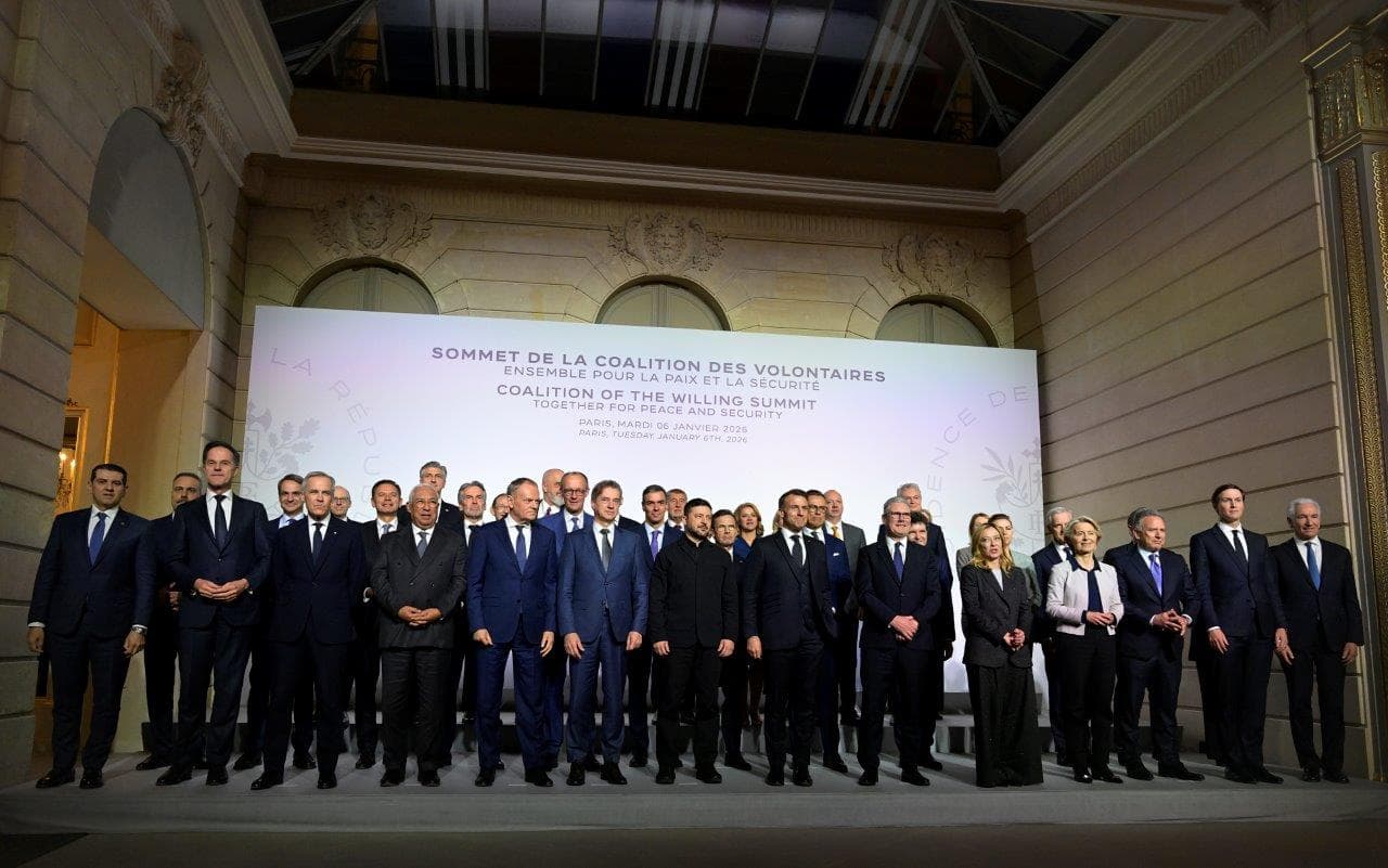 Reunião da Coligação da Boa Vontade sobre a Ucrânia, Paris, 6 janeiro 2026 (Gonçalo Borges Dias/GPM)