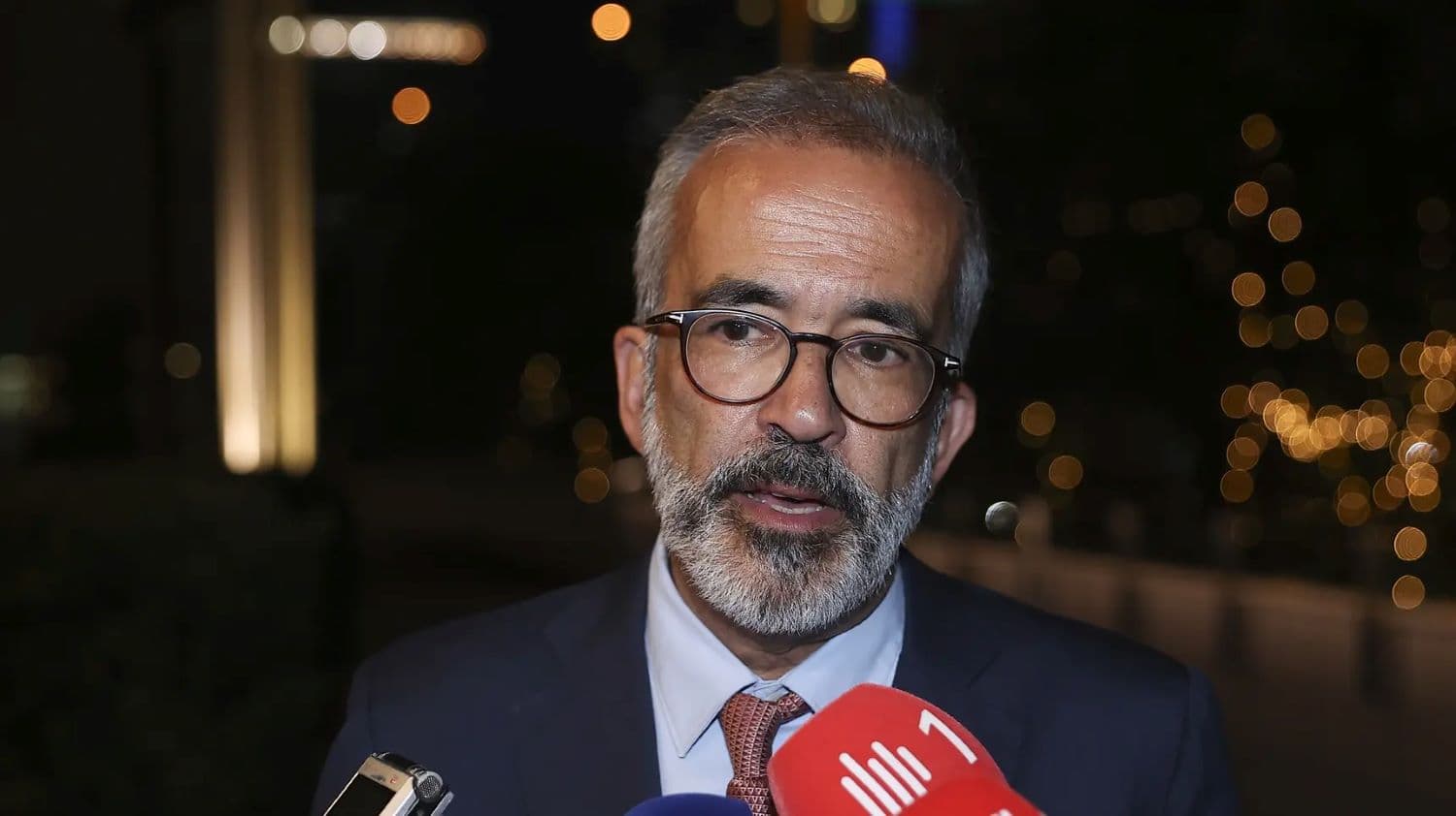 Ministro de Estado e dos Negócios Estrangeiros, Paulo Rangel, Nova Iorque, 21 setembro 2025 (António Cotrim/Lusa)