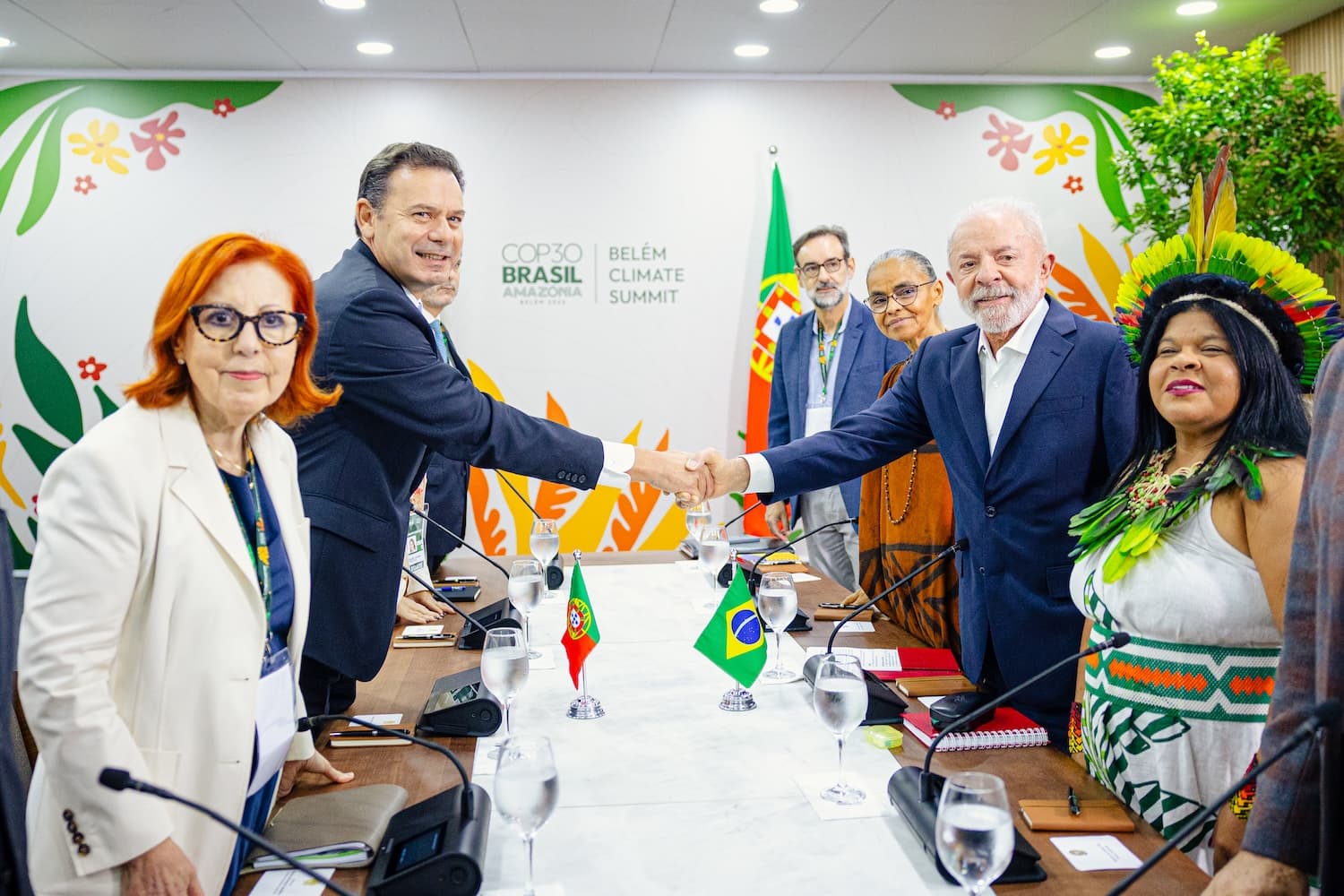 Portugal e Brasil na Cimeira do Clima, 7 novembro 2025, Brasil (André Crispim/Portal do Governo)
