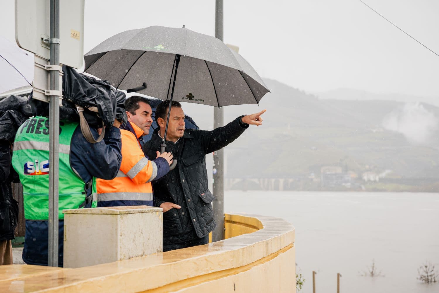 Primeiro-Ministro em visita ao Peso da Régua. (André Crispim / GPM)