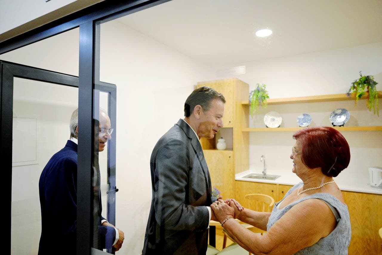Primeiro-Ministro Luís Montenegro inaugura Centro de Relevância Alzheimer e Parkinson Portugal, Valpaços, 31 julho 2025 (Gonçalo Borges Dias/GPM)