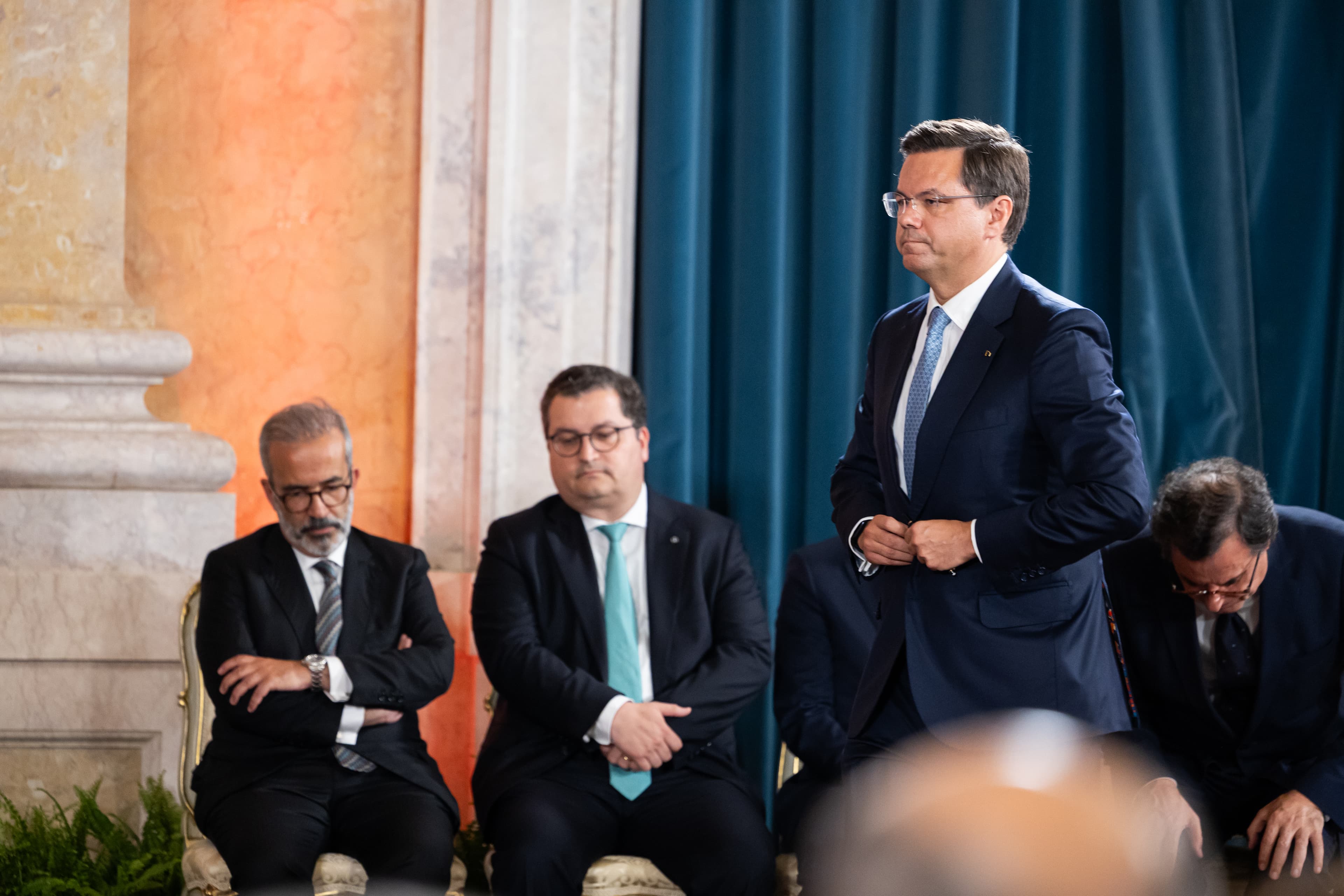 Ministro Adjunto e da Reforma do Estado, Gonçalo Matias, na tomada de posse do Governo, Lisboa, 5 junho 2025 (Mariana Branco/Portal do Governo)