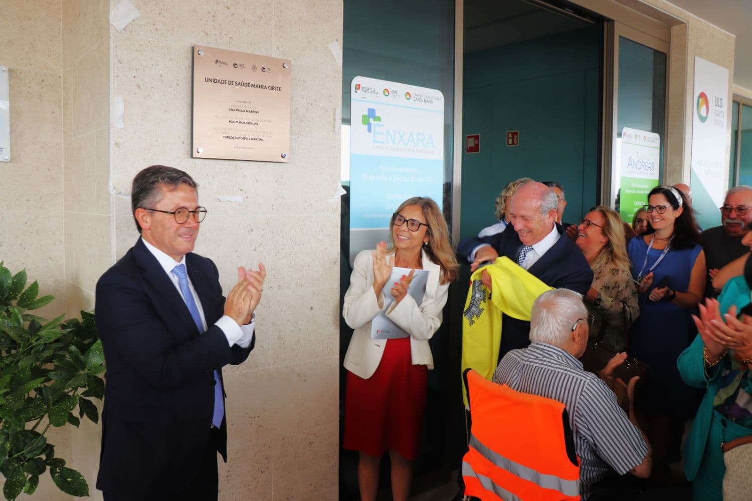 Lourinhã e Mafra inauguram novos centros de saúde que permitem melhorar condições de atendimento e de trabalho. Mafra, 29 de setembro (Raquel Ferreira / MS)
