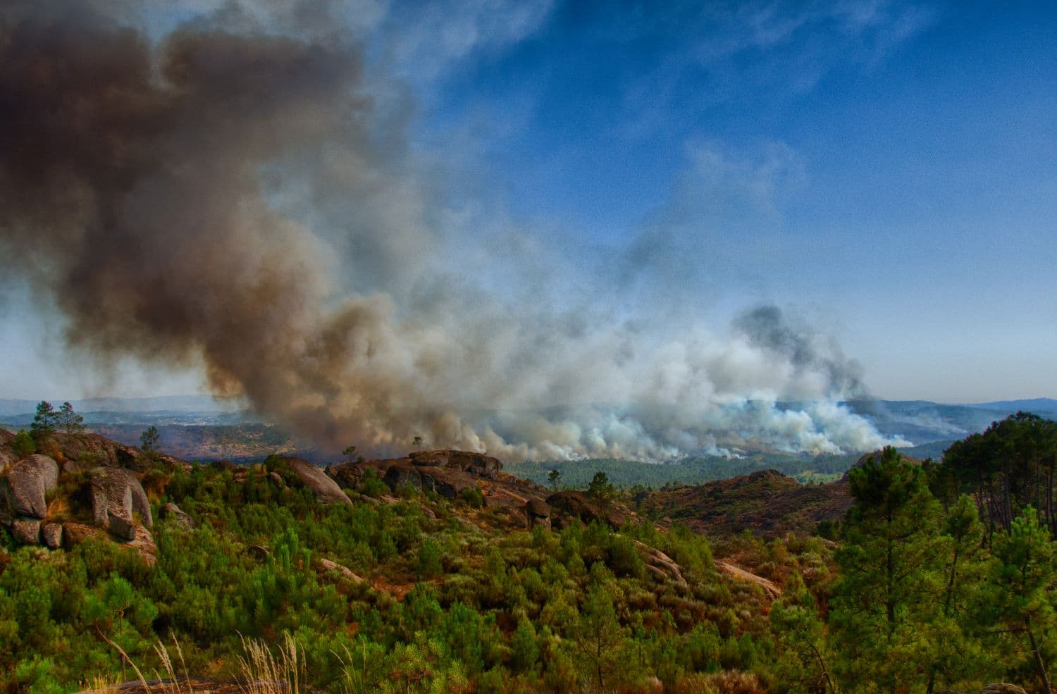 Risco de incêndio rural