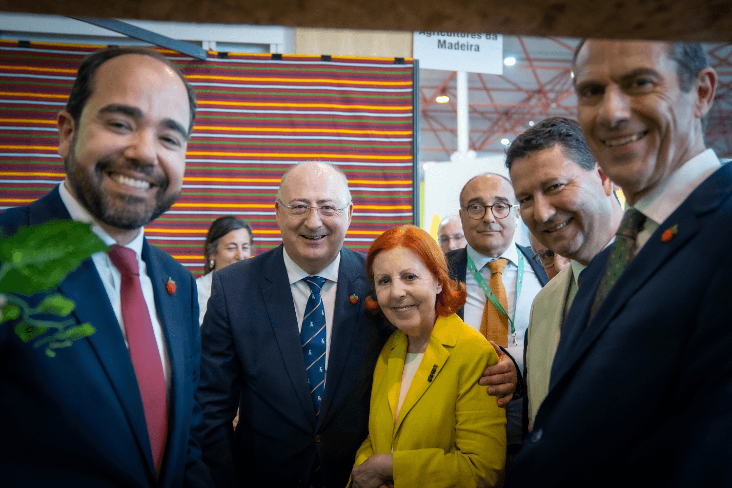 Ministra do Ambiente e Energia, Maria da Graça Carvalho e Ministro da Agricultura e Mar, José Manuel Fernandes, na inauguração da Feira Nacional da Agricultura, Santarém, 6 de junho de 2026 (Jorge Oliveira/MAGRIM)