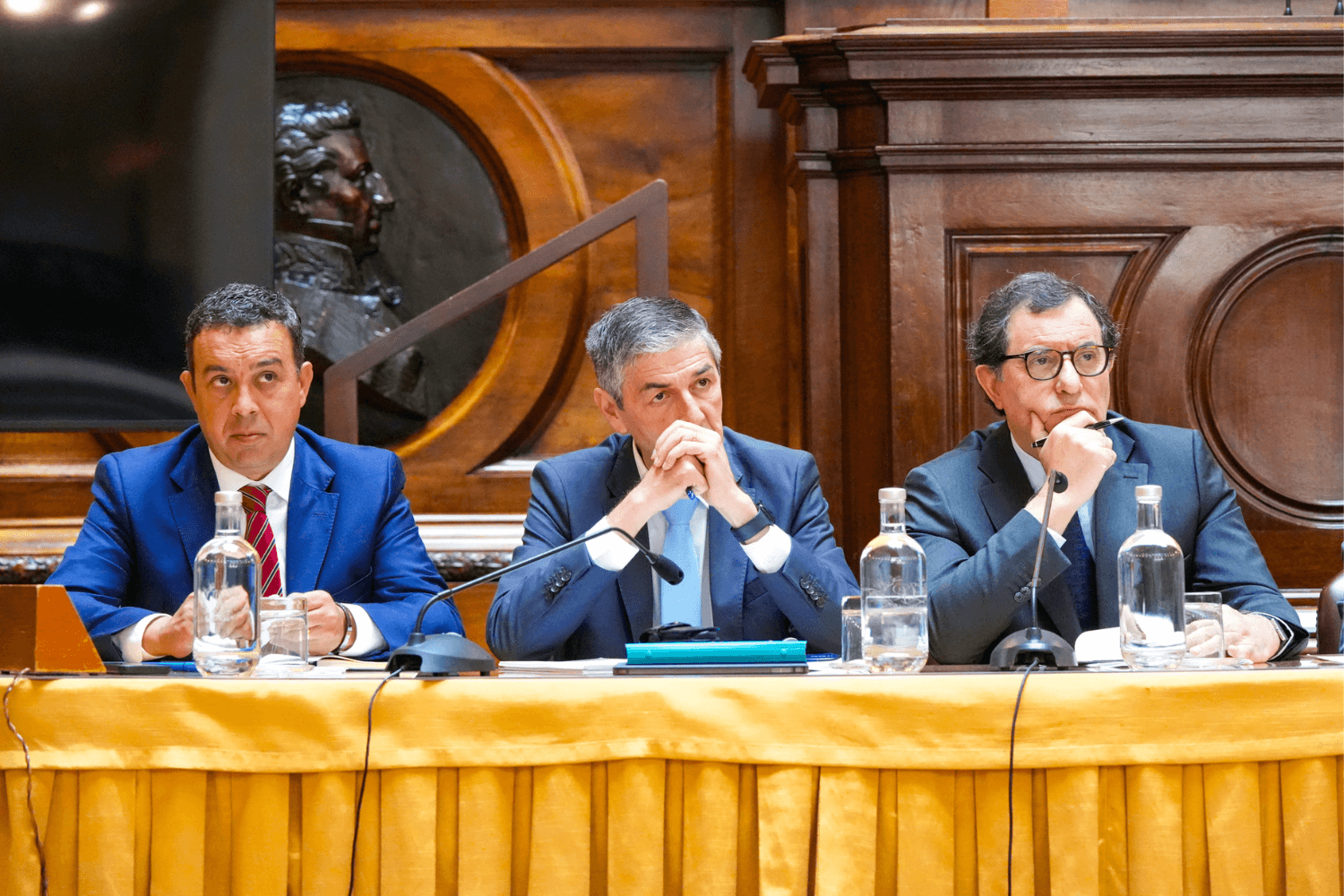 Ministro da Economia e Coesão Territorial, Manuel Castro Almeida, Assembleia da República, Lisboa, 22 de julho de 2026 (Cátia Fernandes Pina/MECT)