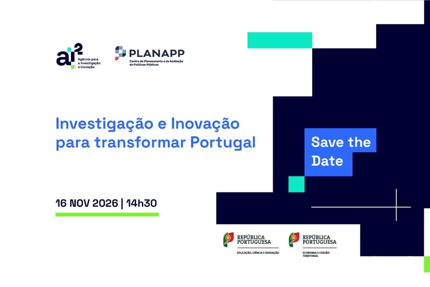 Investigação e Inovação para transformar Portugal