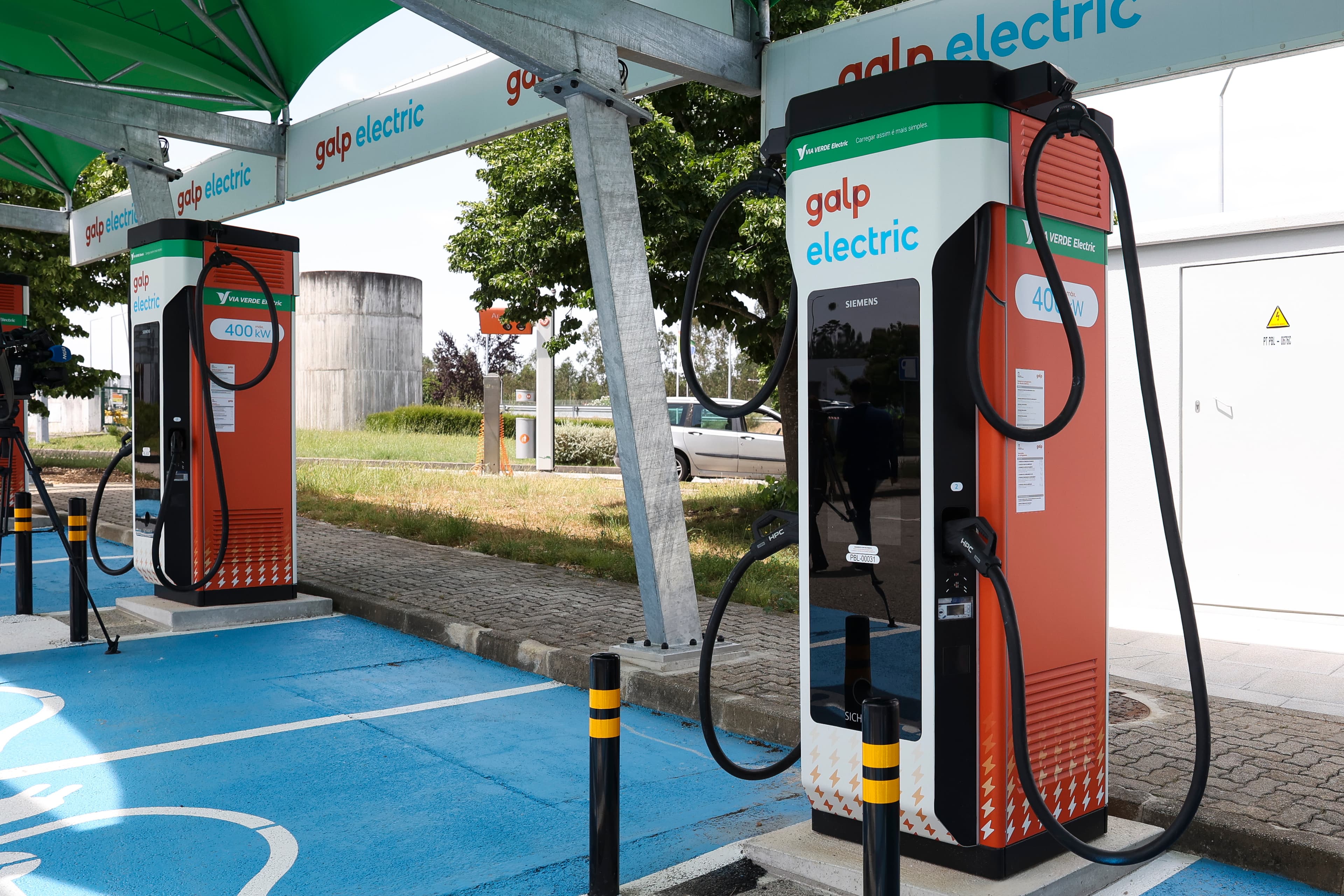 Ultrafast electric vehicle charging station on motorways, Pombal, 26 May 2026 (Paulo Novais/LUSA)