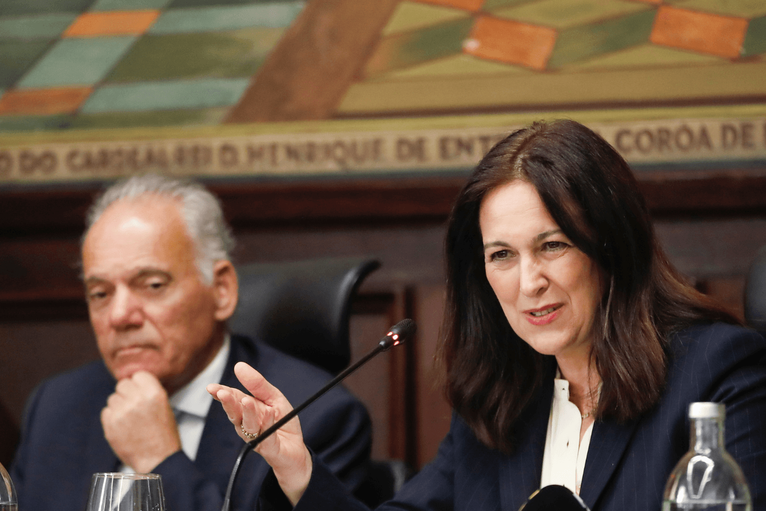 Ministra da Justiça, Rita Alarcão Júdice, na inauguração do Gabinete de Apoio à Vítima de Santarém, 2 junho 2026, Paulo Cunha/LUSA)