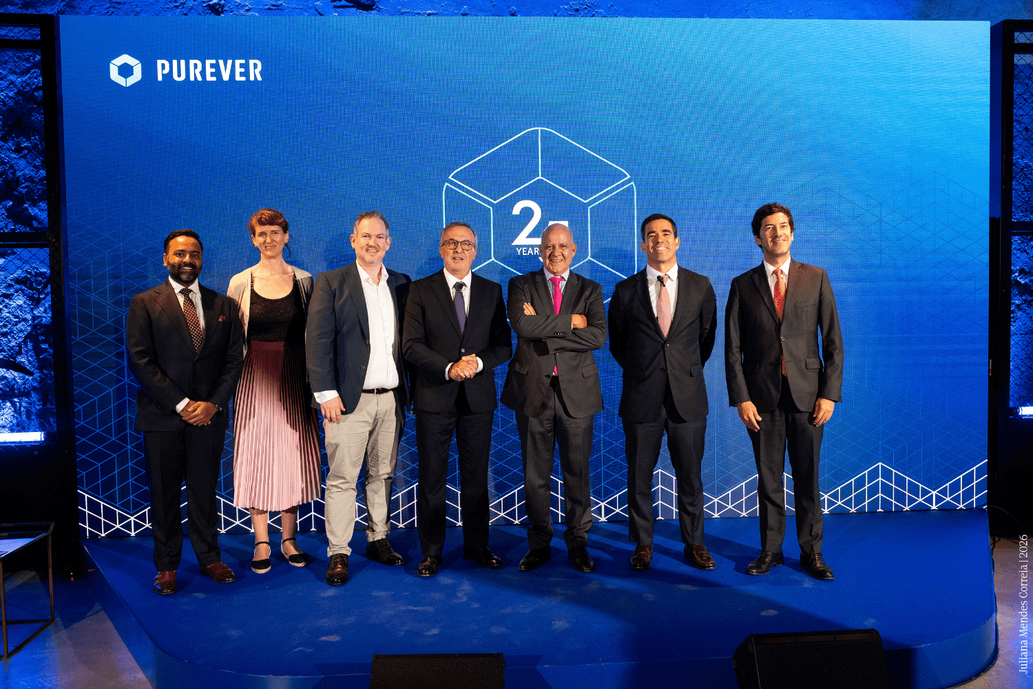 Ministro da Presidência, António Leitão Amaro, na celebração dos 25 anos da Purever, a 17 de setembro, em Lisboa (Juliana Mendes Correia | MP)