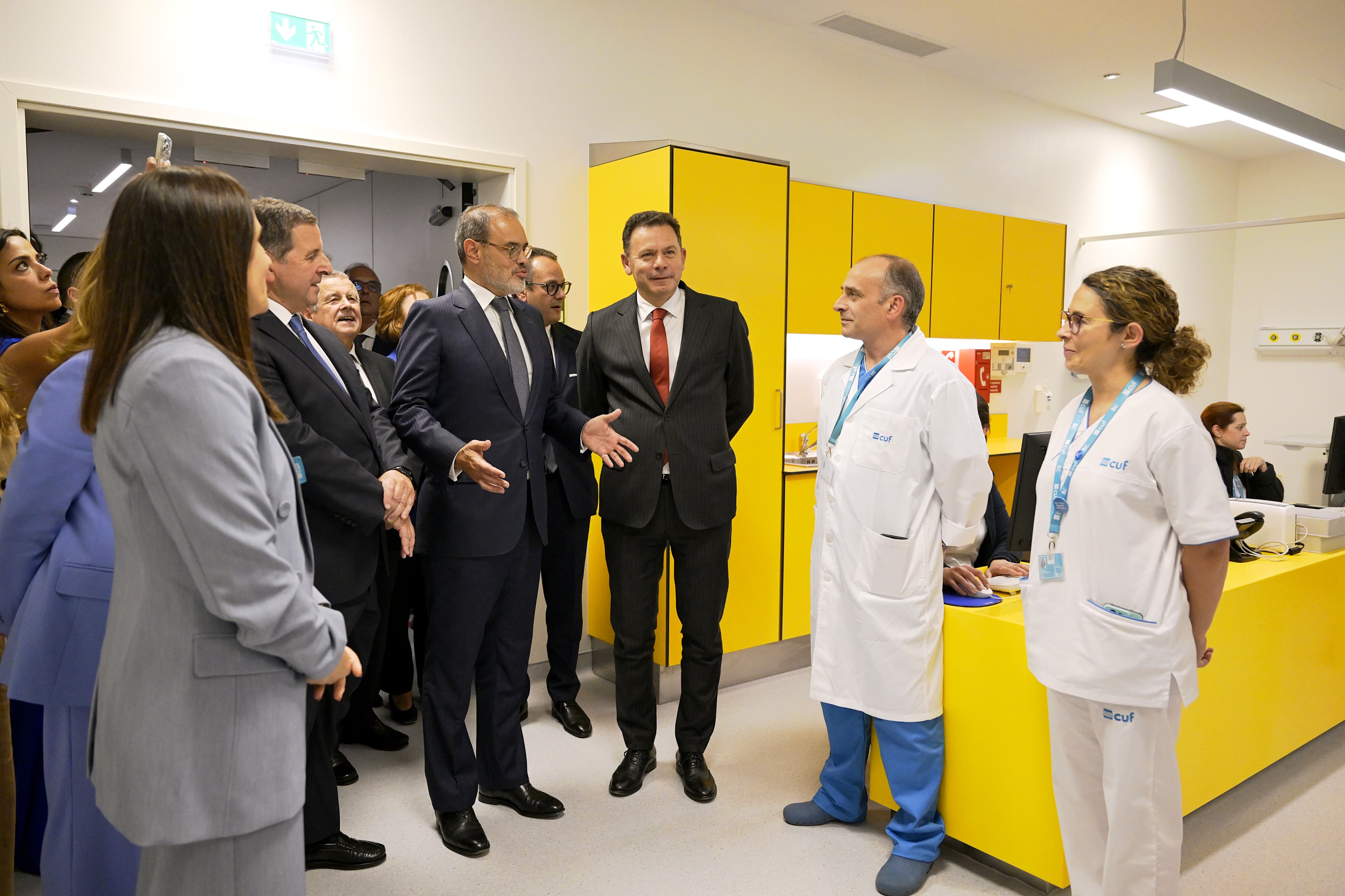 Primeiro-Ministro, Luís Montenegro, na inauguração do Hospital CUF Leiria, 21 maio 2026 (Gonçalo Borges Dias/GPM)
