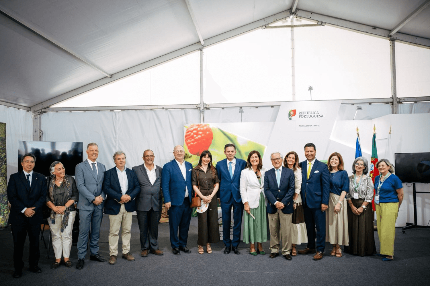 Primeiro-Ministro, Luís Montenegro, na visita à Feira Nacional da Agricultura, Santarém, 11 de junho de 2026 (Mariana Branco)