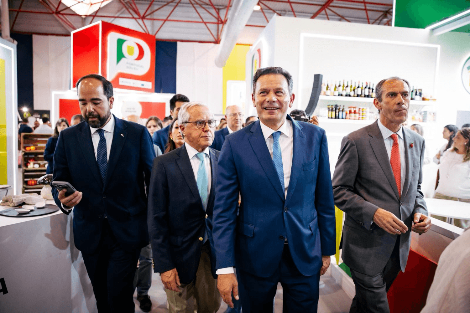 Primeiro-Ministro, Luís Montenegro, na visita à Feira Nacional da Agricultura, Santarém, 11 de junho de 2026 (Mariana Branco)