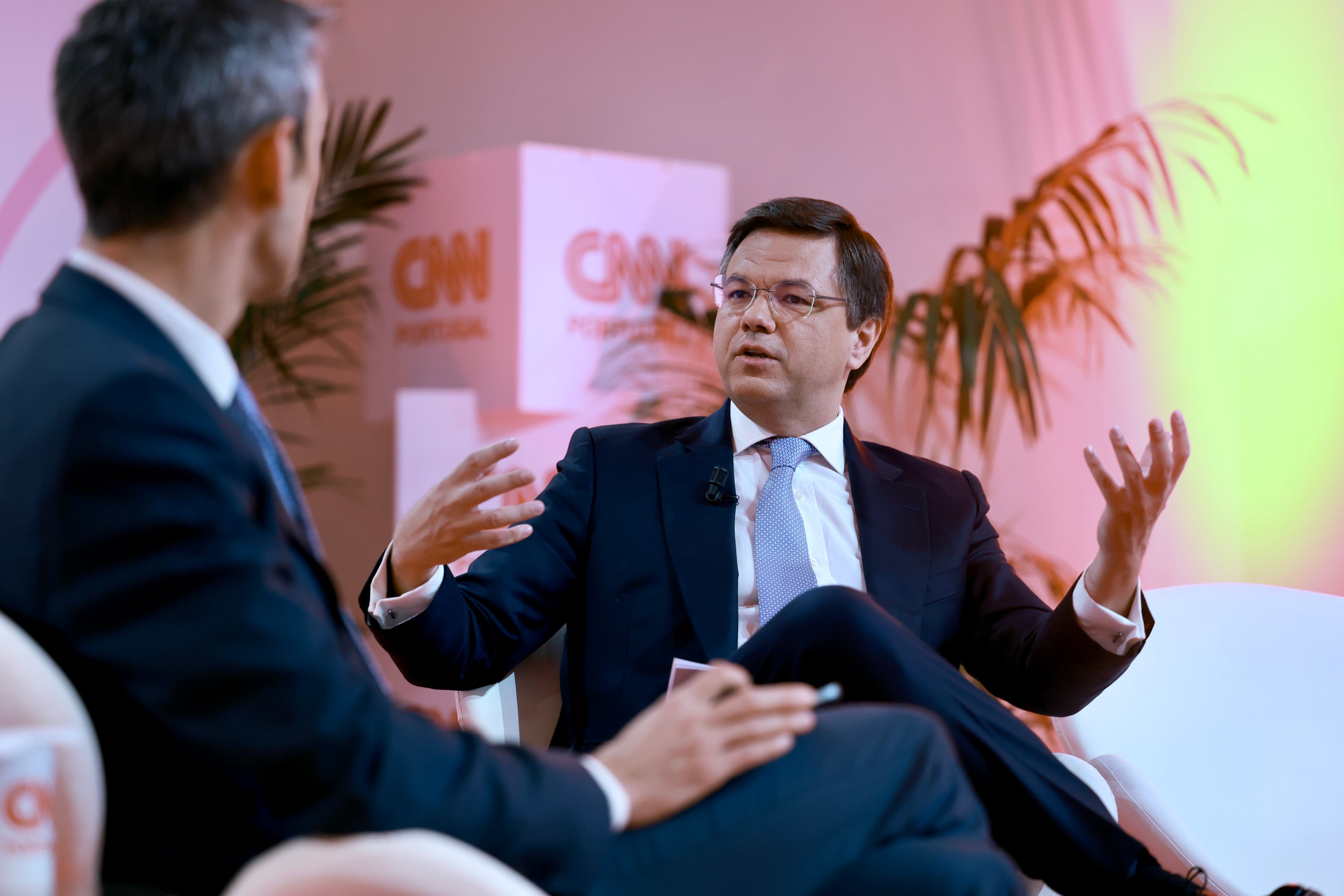 Ministro Adjunto e da Reforma do Estado, Gonçalo Matias, no Health Forum by CNN Portugal, na Fundação Champalimaud, Lisboa, 26 de maio de 2026 (Diana Quintela)
